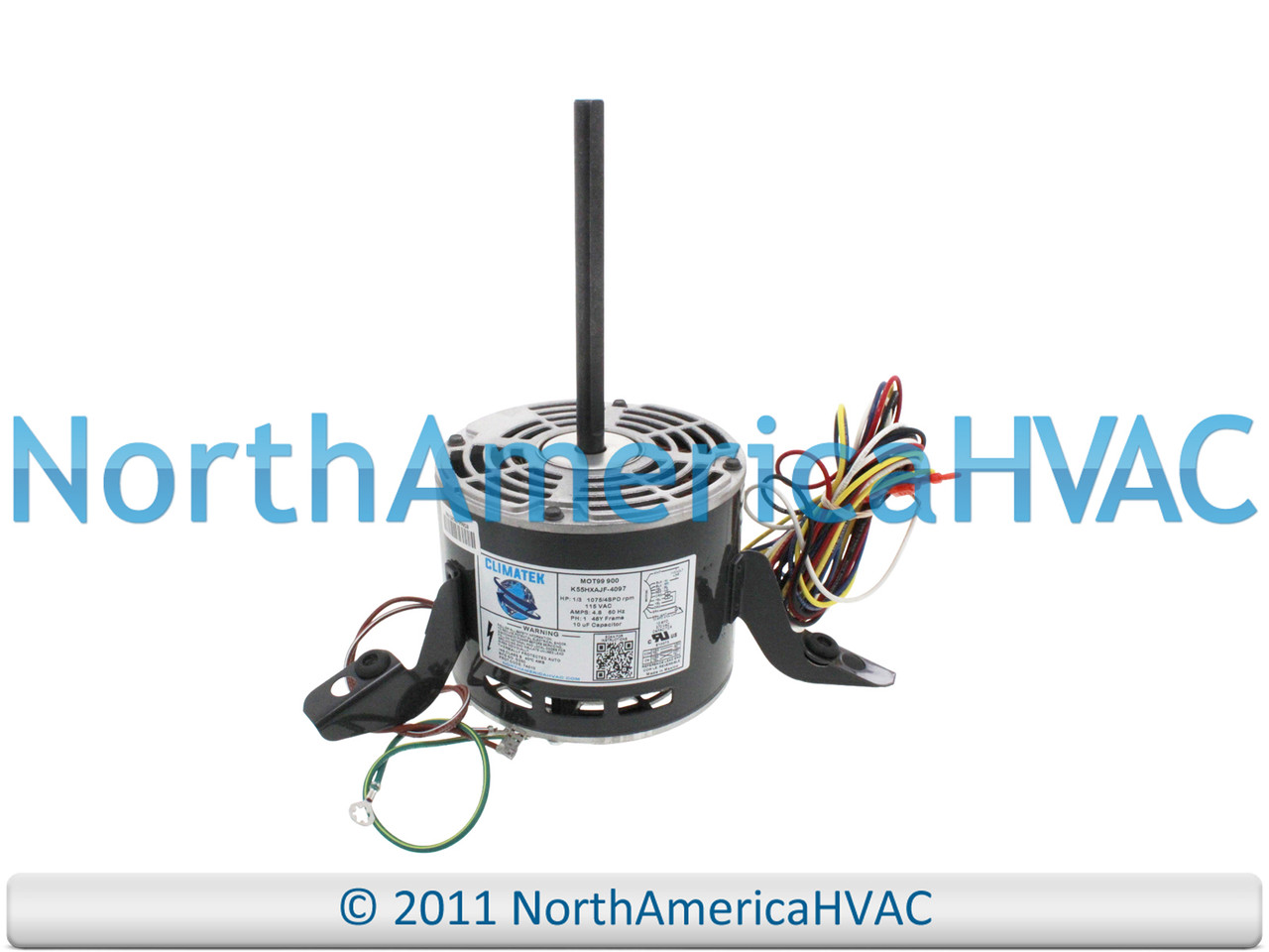 ClimaTek Blower Motor 1/3 HP 115v Replaces US Motors Emerson